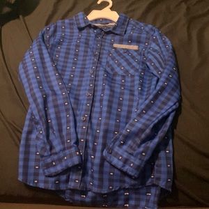 Tommy Hilfiger Long Sleeve Dress Shirt Lg (16/18) Like New